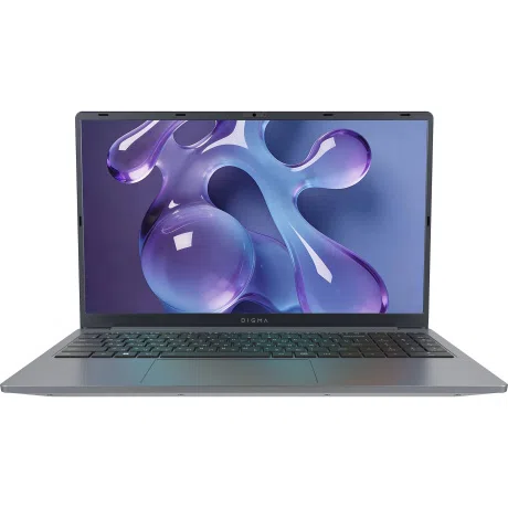 Ноутбук Digma Nova 15.6", серый