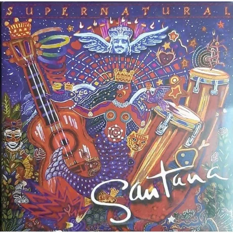 Виниловая пластинка Sony, Santana — Supernatural, 2 LP, 12 дюймов, переиздание