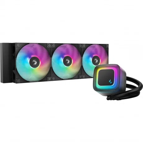 Система жидкостного охлаждения Deepcool LE360 V2 ARGB, чёрная
