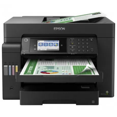 МФУ струйное Epson L15150 с СНПЧ, A3+, чёрное