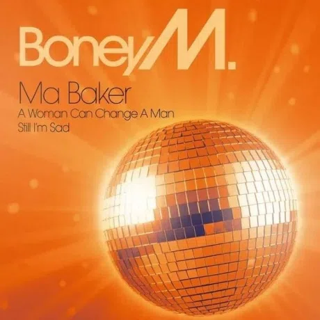 Виниловая пластинка Boney M. Ma Baker, оранжевый винил, LP, 12 дюймов