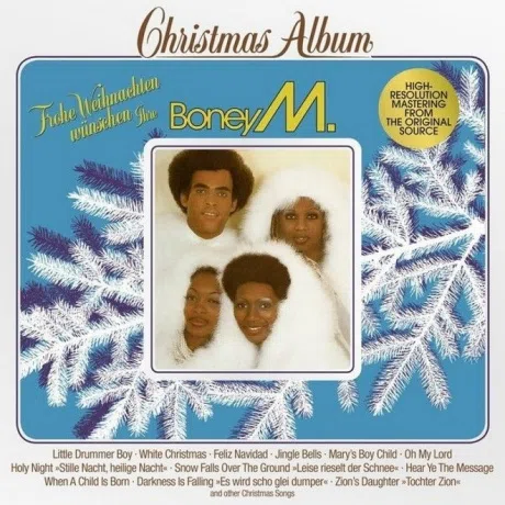 Виниловая пластинка Sony Boney M Christmas Album, LP, 12 дюймов, 180 г, черный винил